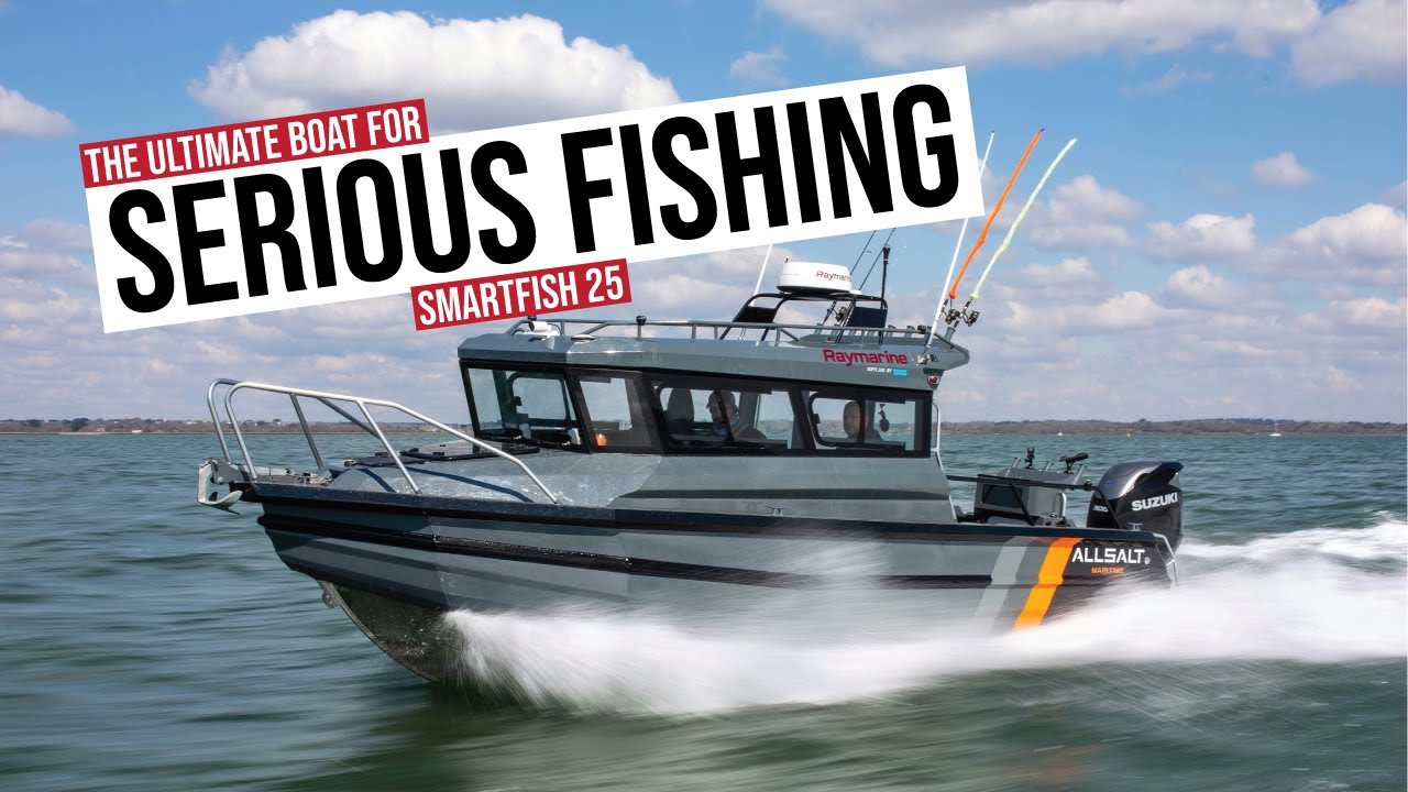 国内未発売★【DUCKETT FISHING Paradigm SB 2500】 AWESOME £190,000 fishing boat | Smartfish 25 | Suzuki DF300 - YouTube
