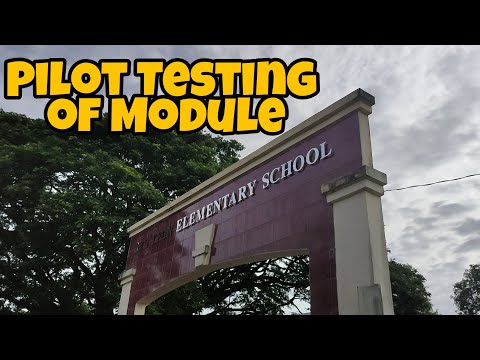 PILOT DISTRIBUTION OF MODULES - SAN LEON ELEMENTARY SCHOOL I Rico lection