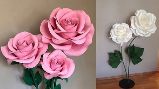 Giant Paper Flower for a DIY Wedding Backdrop - Craft Tutorial – Smile  Mercantile Craft Co.