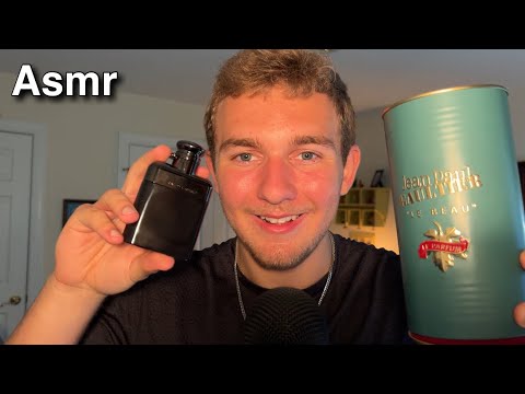 ASMR with my cologne collection