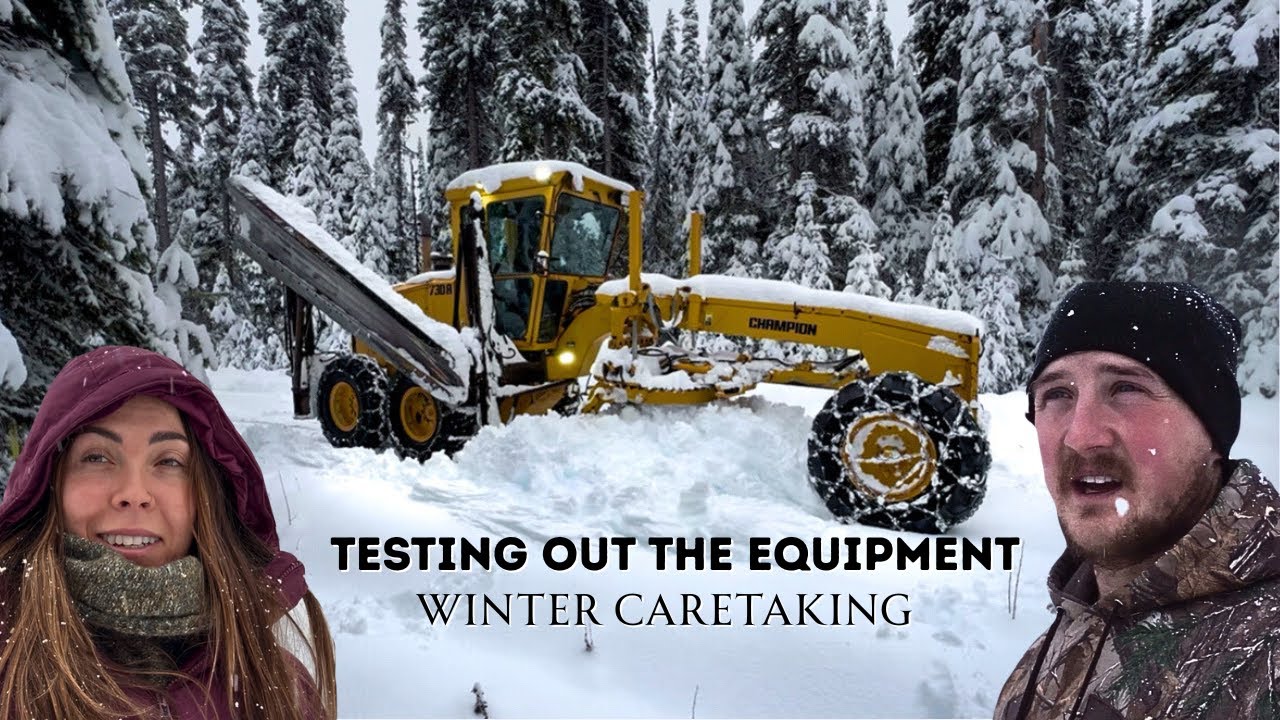 Ep: 2 Testing Out The Snow Plow - It Snowed! - YouTube