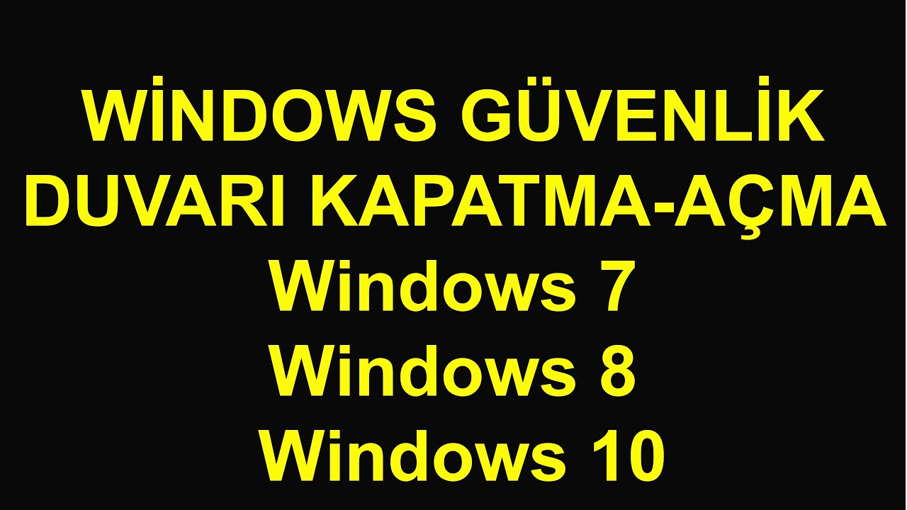 EBA CANLI DERS WİNDOWS GÜVENLİK DUVARI KAPATMAAÇMA YouTube EBA CANLI DERS WİNDOWS GÜVENLİK DUVARI KAPATMAAÇMA YouTube
