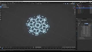 Procedural Snowflake Generator For Blender