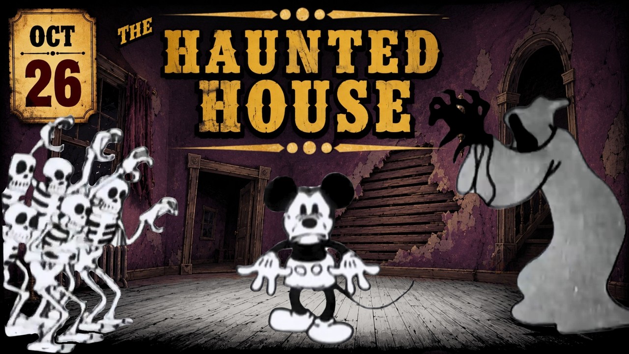 The Haunted House (1929) | A Mickey Mouse Fright Night