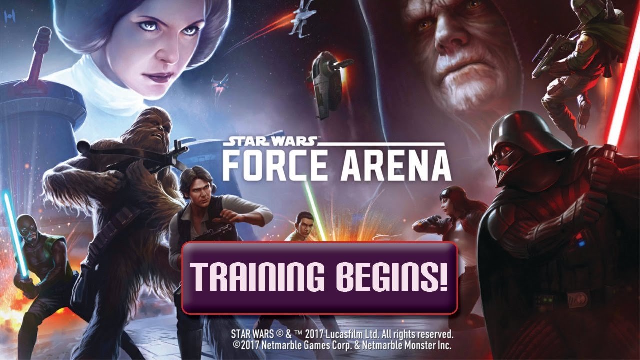 Star Wars Battle Arena! (Training Intro) YouTube