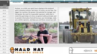 MOTOR GRADER OPERATOR SAFETY TRAINING (OSHA)
