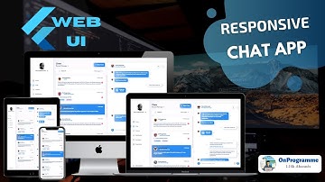 Flutter web UI - Application de chat démo