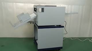 NC-350A Automatic Book Cover Spine Digital Paper Perforating and Creasing Machine With Auto Feeding