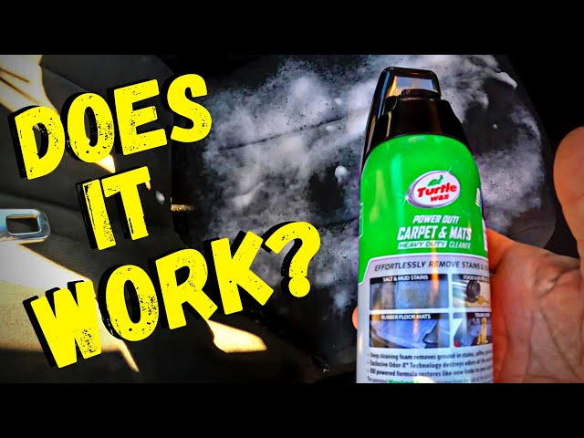 Armor All Upholstery Cleaner: Better Car Stain Remover Than Turtle Wax? 