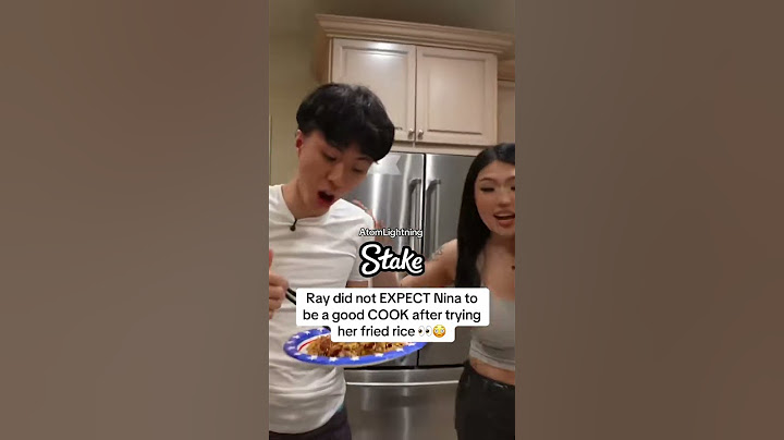 Ray did not EXPECT Nina to be a good COOK after trying her fried rice 👀😳 #kai #nina #shorts #kai