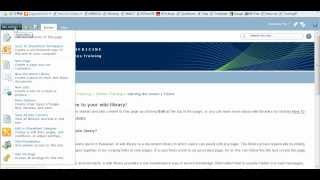 Create a Wiki Page in SharePoint 2010