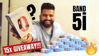 Honor Band 5i Unboxing & First Look - Best Fitness Band Under 2000Rs 15x Giveaway???