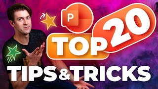 TOP 20 PowerPoint TIPS & TRICKS!✨