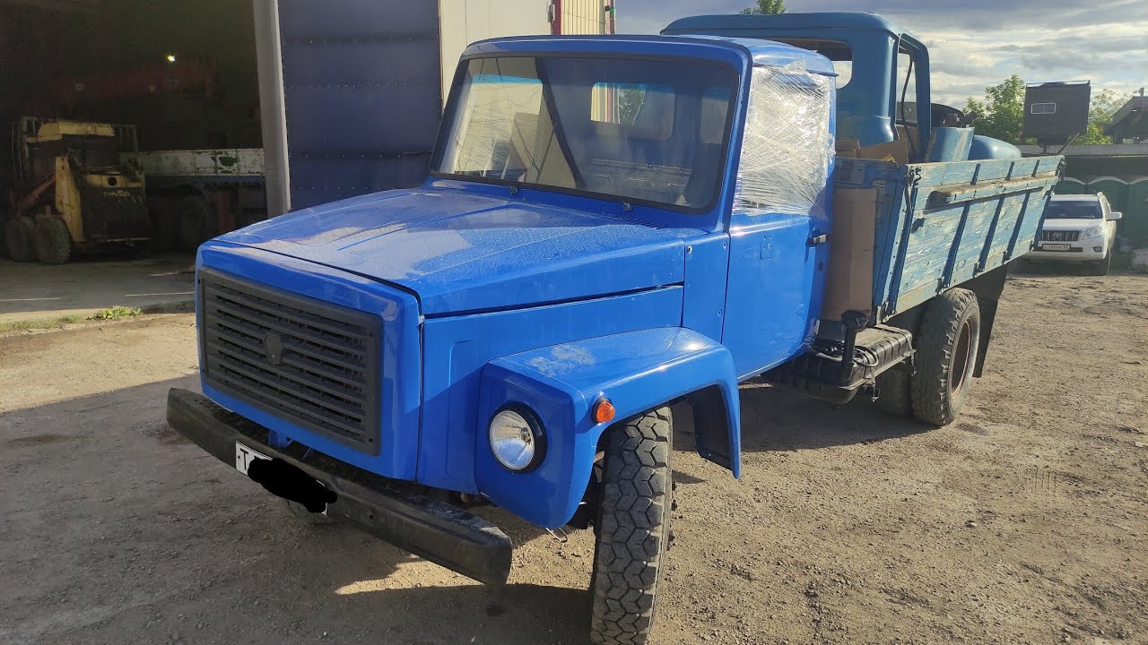 Свап 3uz-fe 5AT в Газ-53 - YouTube