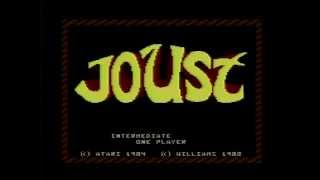 Atari 7800 Joust Gameplay