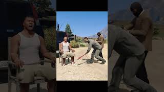 🔥 Trevor Saves Franklin From The Ballas Gang! 😱 | GTA 5 #gtav #gtavonline #gtavshorts #gta #gta5