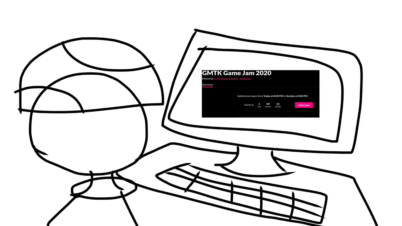 The gmtk game jam is starting in an hour so here’s this video - YouTube