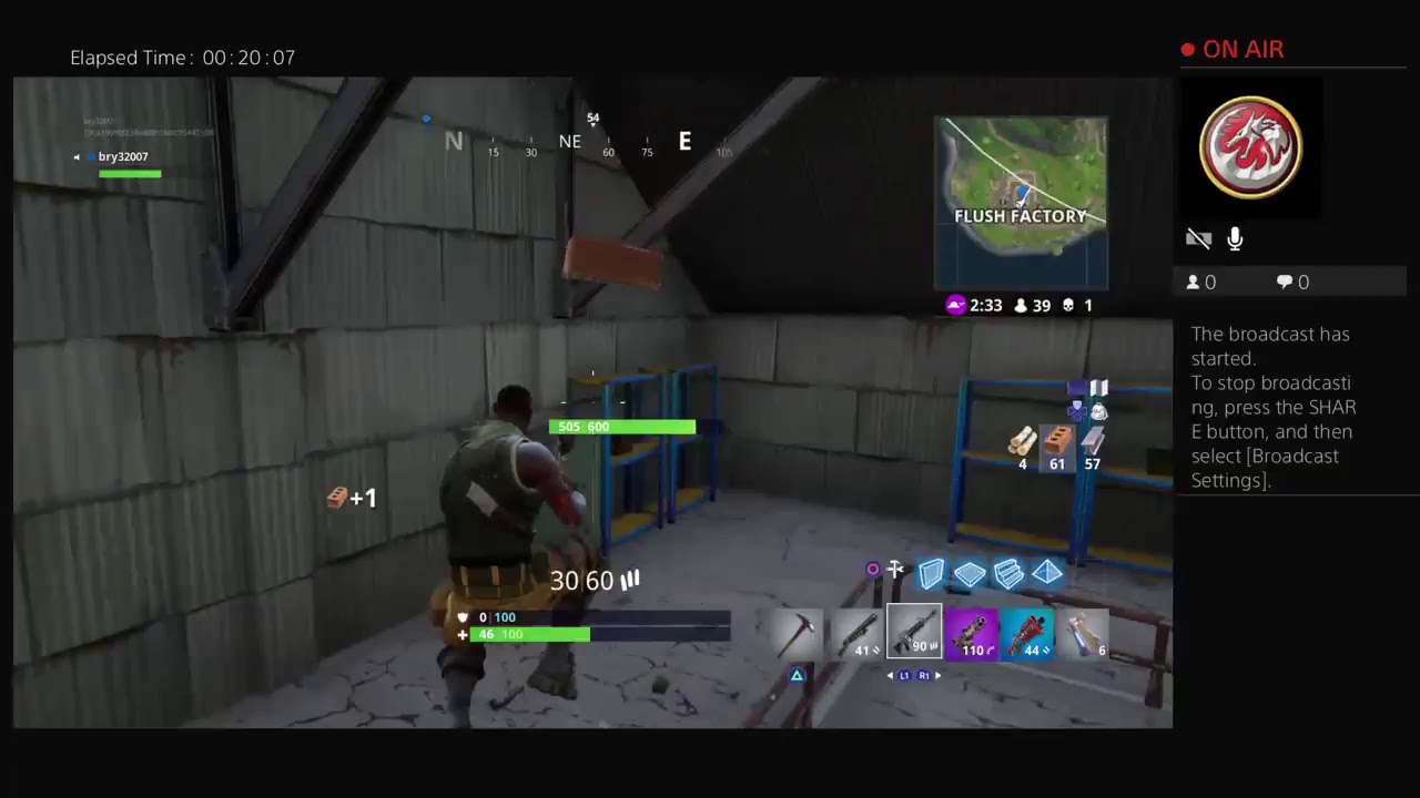 bry32007's Live PS4 Broadcast