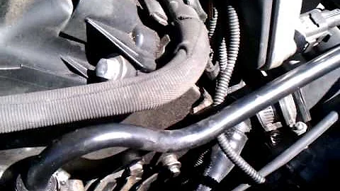 e65 Emission related fault p0491 p0492 cracked vacuum lines