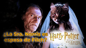 ¿Es la Sra. Norris la esposa de Filch?