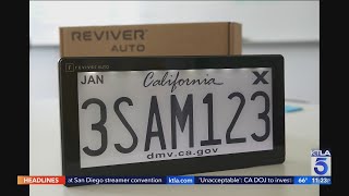 New California Law Legalizes Digital License Plates
