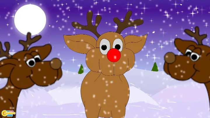 Rudolph The Red Nosed Reindeer Christmas Song For Kids I Christmas Songs I Christmas Carols