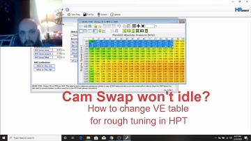 Cam Swap Rough VE tuning in HP Tuners