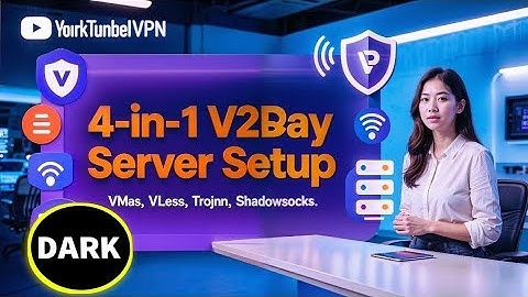  V2Ray Server Setup on Dark Tunnel VPN | VMess, VLess, Trojan & Shadowsocks Tutorial