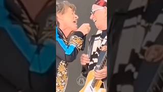 Even Legends Still Have Fun | #mickjagger #keithrichards #rollingstones #live #rock #fyp #80s