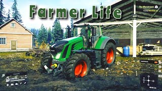 Snow: Runner- Driving FENDT 930 VARIO Tractor 🚜Off Roading #gaming #spintiresmudrunner #offroading