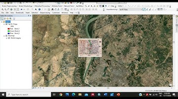 Geo-referencing Topographic Map