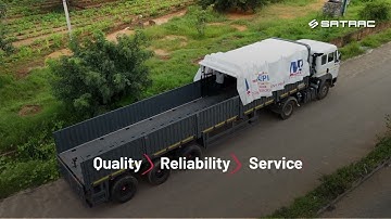 SATRAC Manual Tarpaulin System Video #automobile #trucking #satrac #logistics #trailer #construct