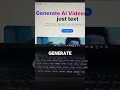 Generate Videos from Text in 1 Minute!🔥 #invideo#shorts#aivideogenerator#aitools#texttovideo