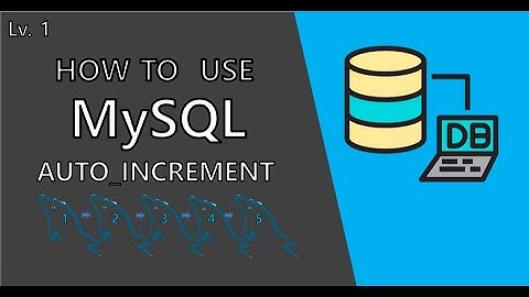 [MySQL]AUTO INCREMENT 사용법 알아보기 how to use