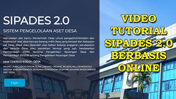 [Official Video] Tutorial Penginputan Data SIPADES 2.0 Bagi Operator Desa