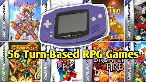 Best 56 Turn-Based RPG Games for GBA