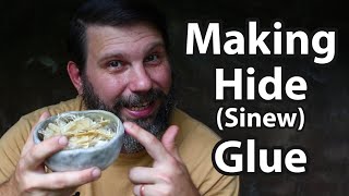How to make Hide (sinew) Glue