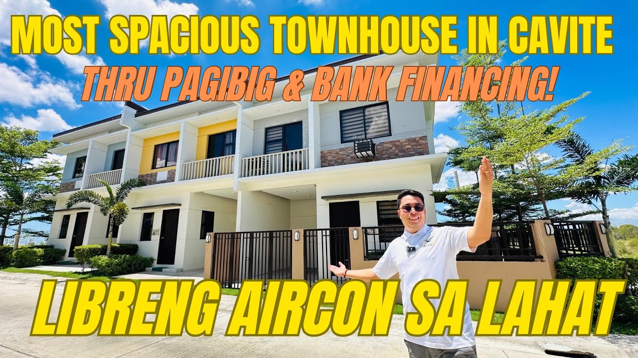 MOST SPACIOUS TOWNHOUSE IN CAVITE | FREE AIRCON TO ALL HOME BUYER | Sierra Townhouse Golden Horizon