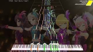 Video thumbnail of "デレステ - Yes! Party Time!! ピアノ アレンジ (Yes! Party Time!! Piano Arrangement)"