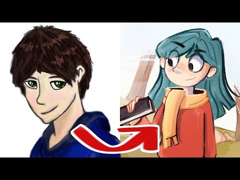 КАК МЕНЯЛСЯ МОЙ СТИЛЬ РИСОВАНИЯ