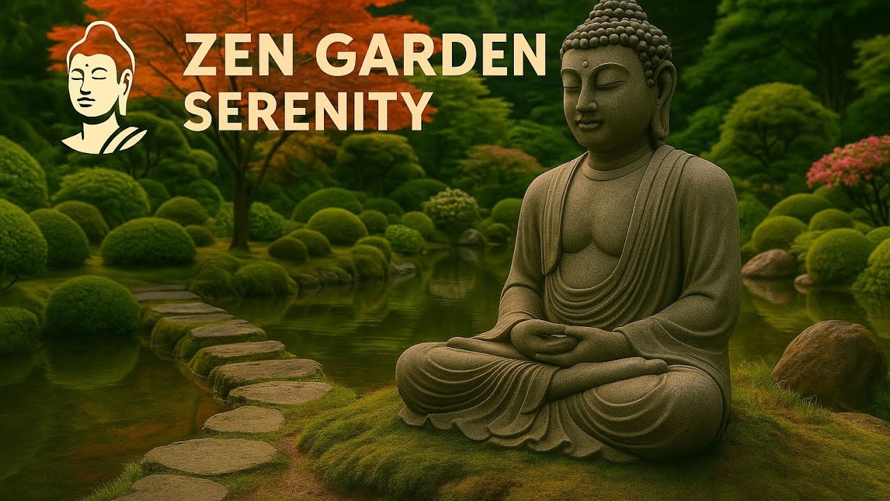Zen Garden Serenity | Peaceful Buddha Music for Deep Relaxation ...