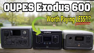 Small Power Station Matchup: The NEW Oupes EXODUS 600 vs EcoFlow River 2 &  Bluetti AC2A