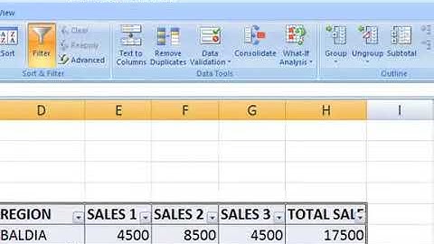 08  Ms Excel 2007 Tutorials in Urdu Hindi Part 8 of 27 Data Menu