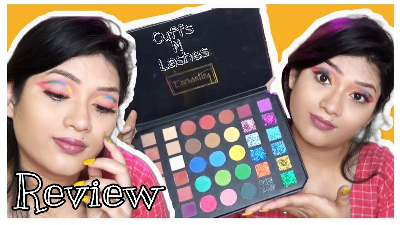 Cuffs N Lashes "Enchanting Palette" Review & Look Affordable