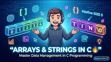 Mastering Arrays and Strings in C | Complete Beginner’s Guide