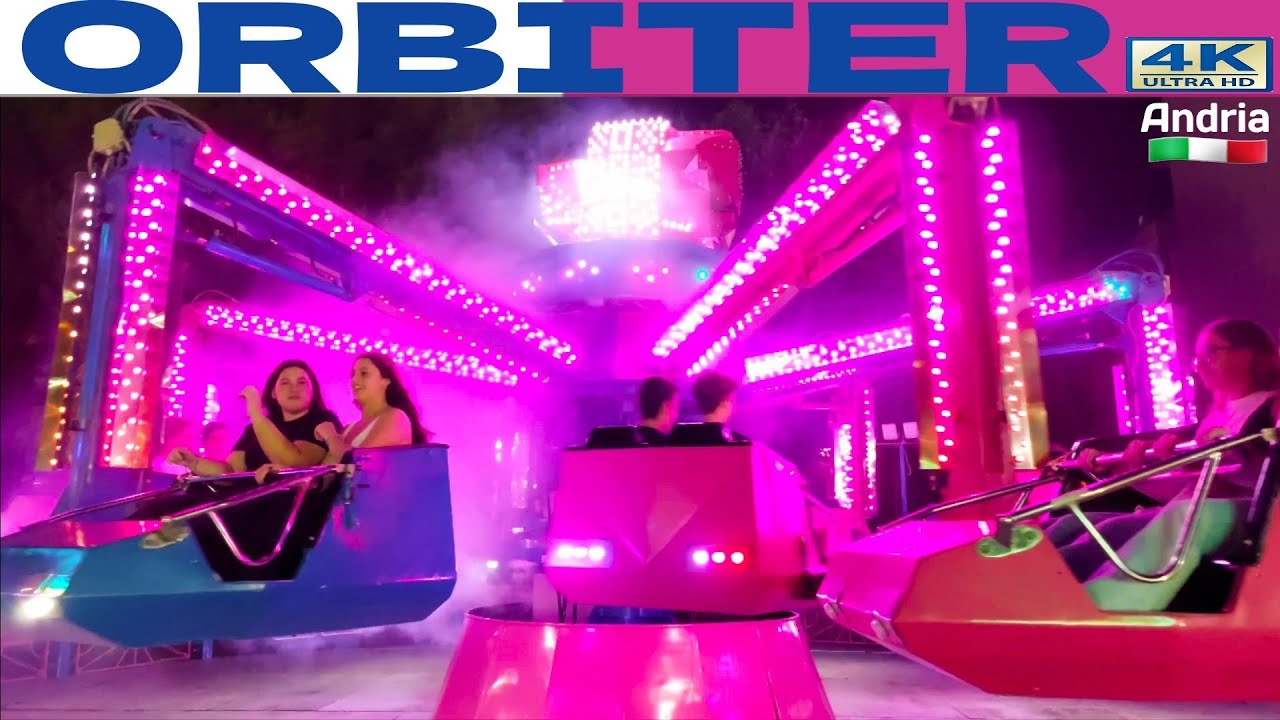 ORBITER Giostre 2023 🇮🇹 Lunapark 4k Andria