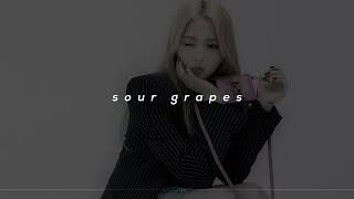 le serrafim - sour grapes (sped up + reverb)