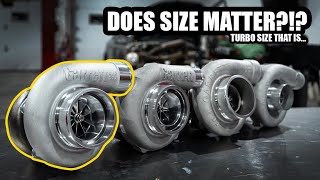 Does size matter? Comparing four generations of Garrett Turbos.