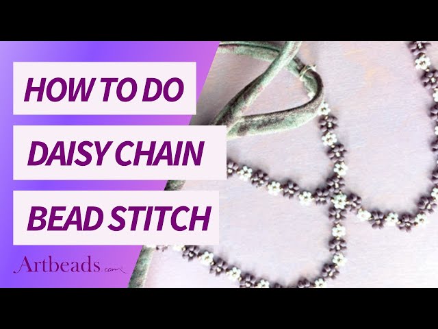 How To Bead Weave A Wavy Daisy Chain – An Easy Seed Bead Tutorial – The  Artisan Duck