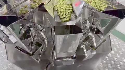 10 heads combination weigher Rice Wheat Weighing Packing Machine #foodpackingmachine